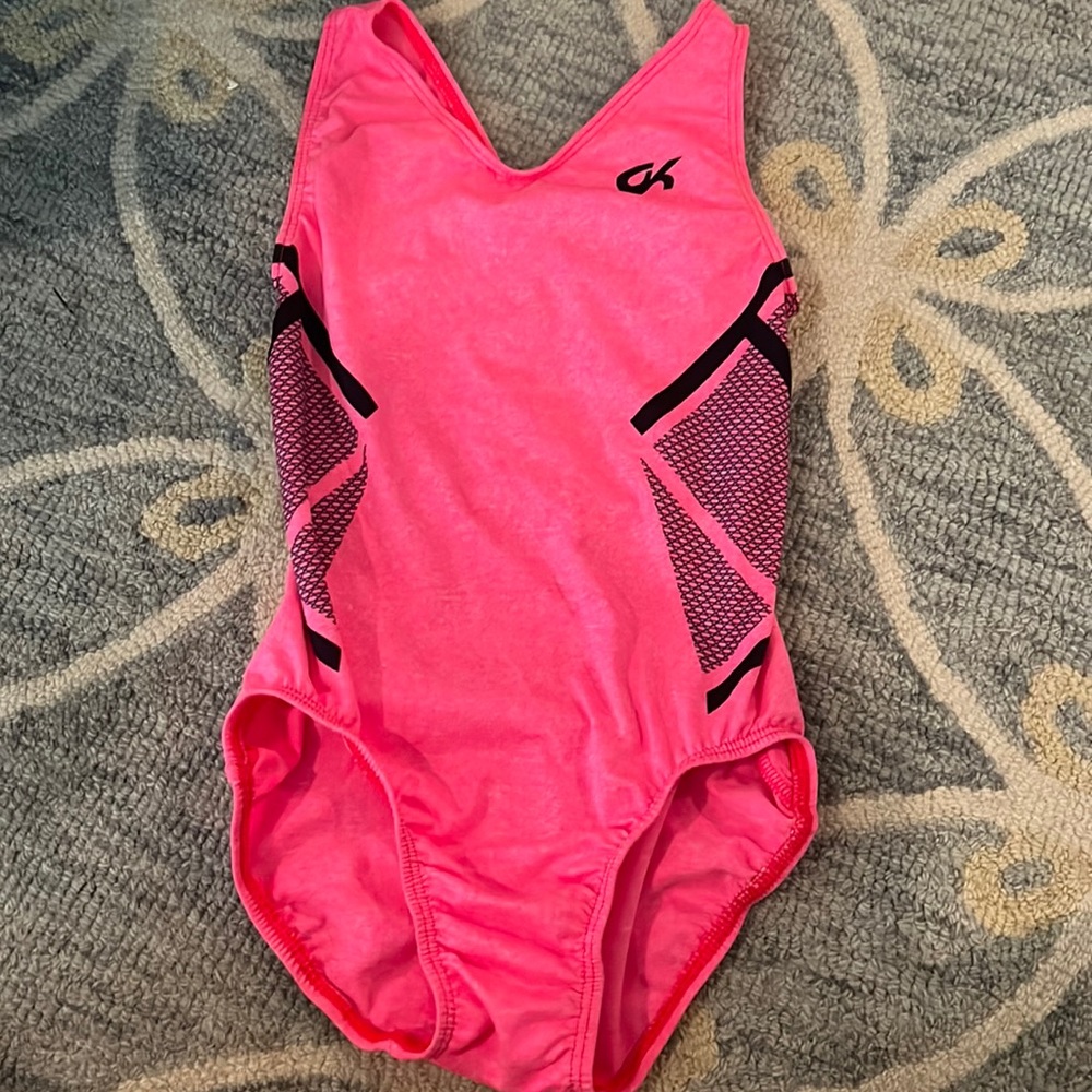 GK Girls gymnastics leotard